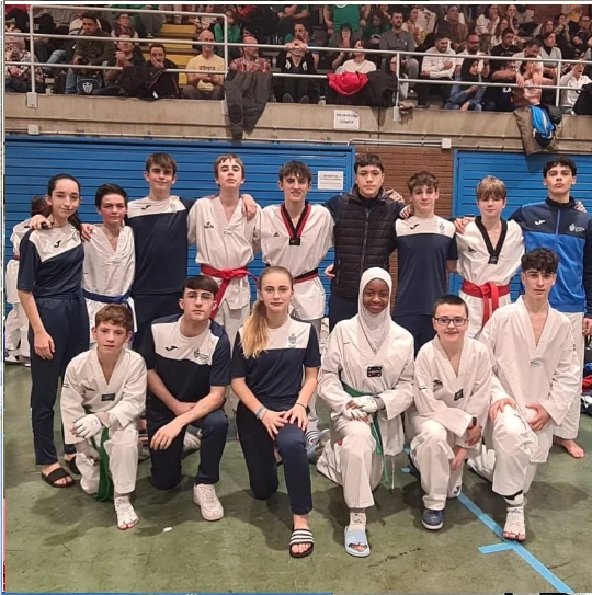 Segundos por equipos en el Open de Zaragoza 2024